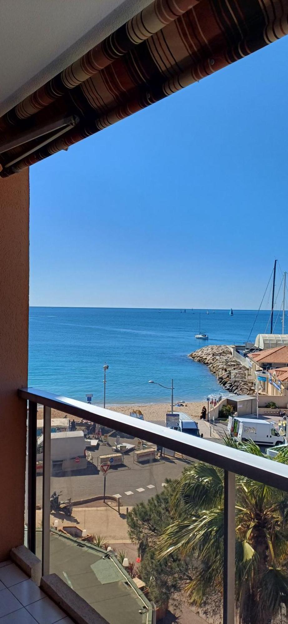 Sublime Vue Mer,Parking,Wifi Fréjus Exteriör bild